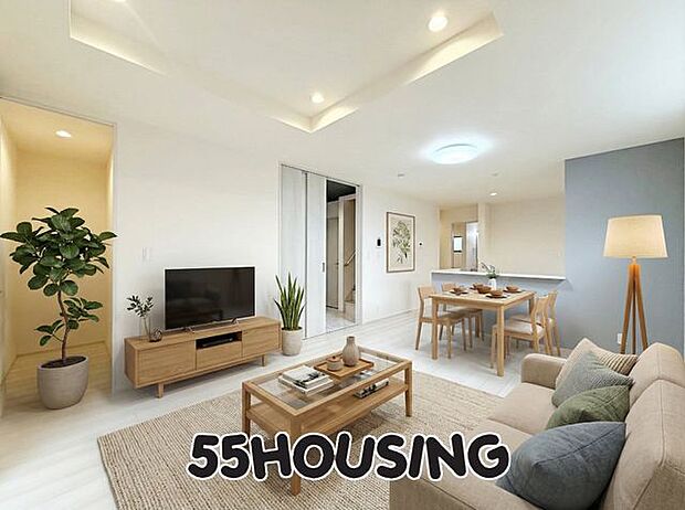 家具はCGで合成しています