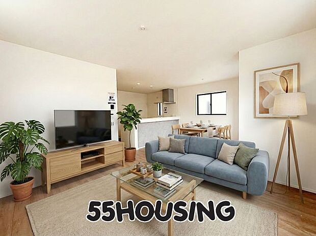 家具はCGで合成しています