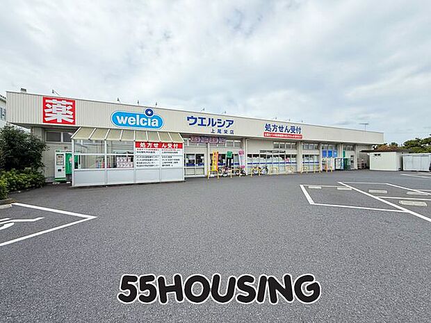 ウエルシア上尾栄店 徒歩4分。 250m