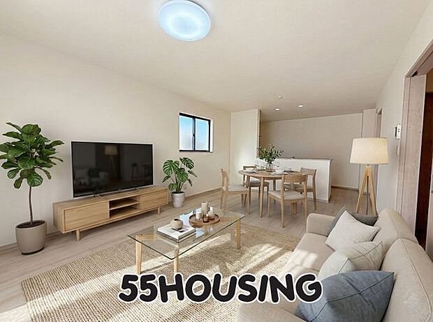 家具はCGで合成しています