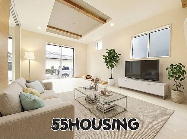 家具はCGで合成しています