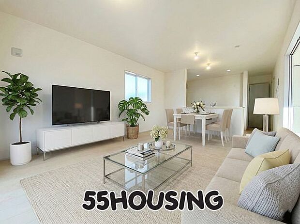 家具はCGで合成しています