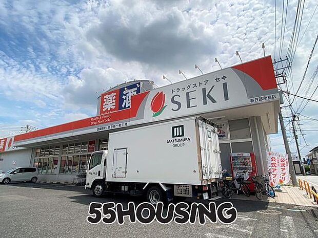 ドラッグストアセキ春日部米島店 徒歩12分。 900m
