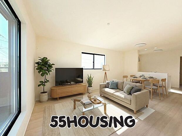 家具はCGで合成しています