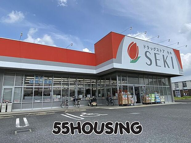 ドラッグストアセキ菖蒲店 徒歩13分。 1000m