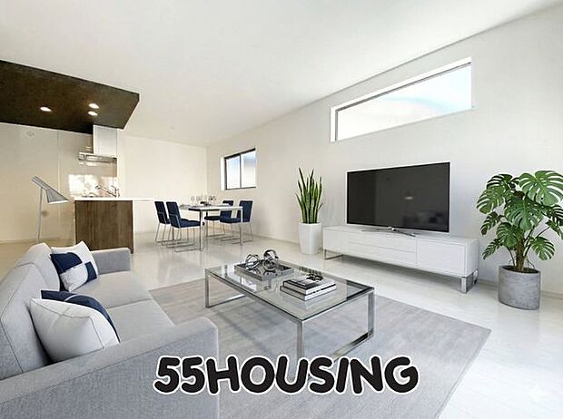 家具はCGで合成しています