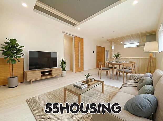 家具はCGで合成しています