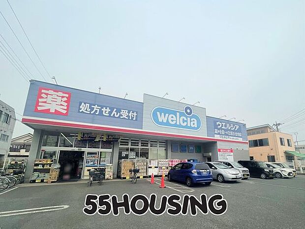 ウエルシアさいたま大和田店 徒歩11分。 870m