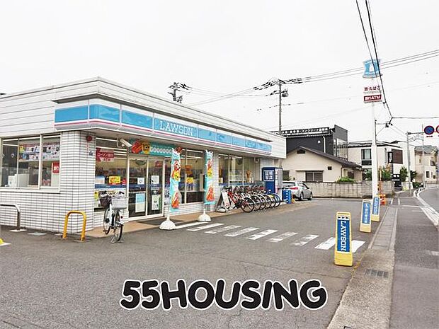 ローソンさいたま八王子3丁目店 徒歩6分。 410m