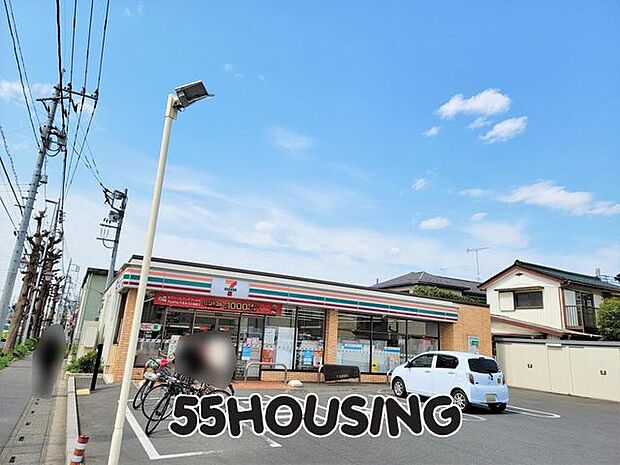 セブンイレブン上尾原市店 徒歩5分。歩いて行けて、なんでも揃います！ 420m