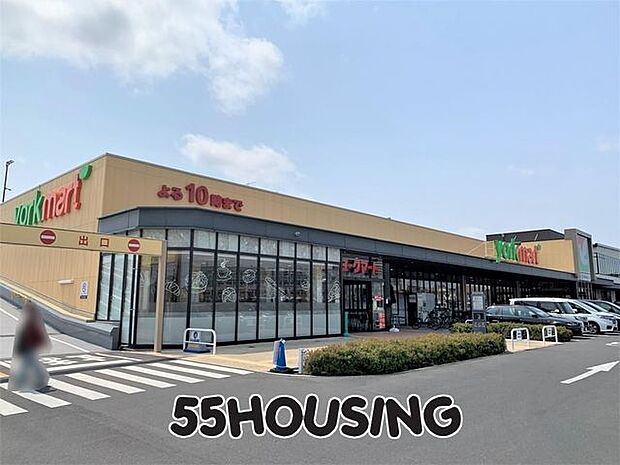 ヨークマートハレノテラス東大宮店 徒歩13分。 1010m