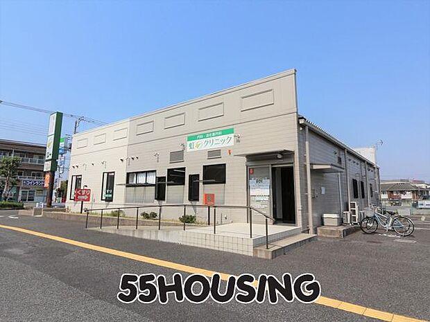 虹クリニック 徒歩2分。 120m