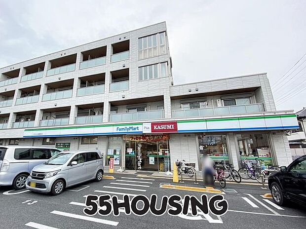 ファミリーマートプラスカスミ白岡駅西口店 徒歩3分。 180m