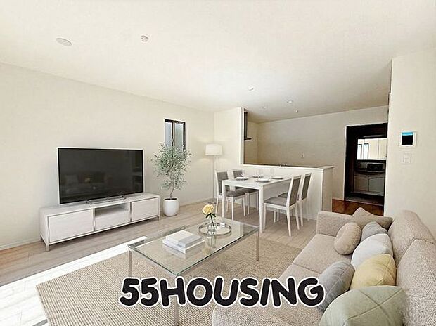 家具はCGで合成しています