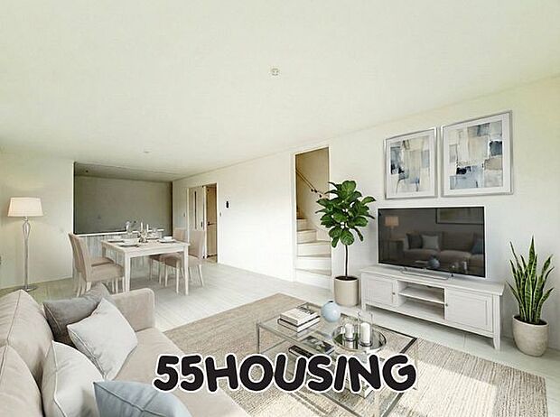 家具はCGで合成しています