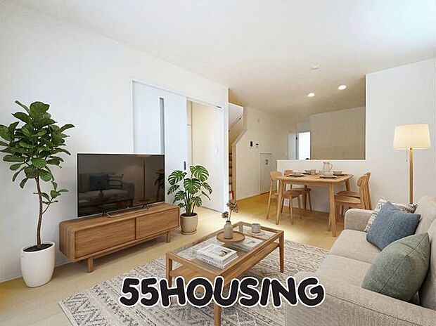 家具はCGで合成しています