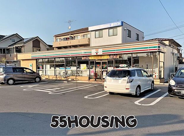 セブンイレブン上尾中妻1丁目店 徒歩7分。 510m