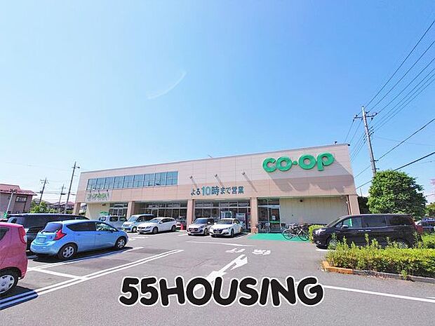 コープ東岩槻店 徒歩10分。 760m
