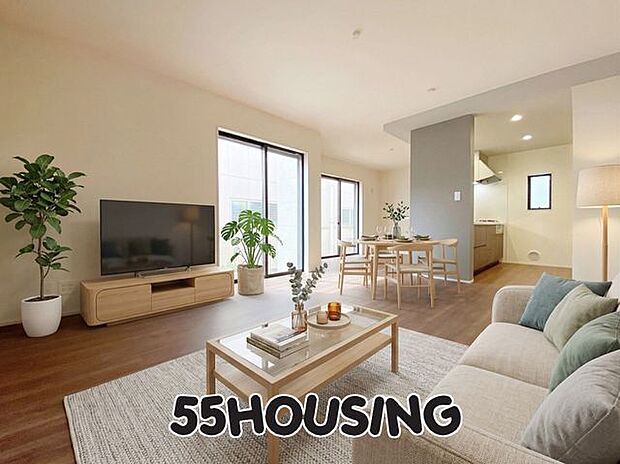 家具はCGで合成しています