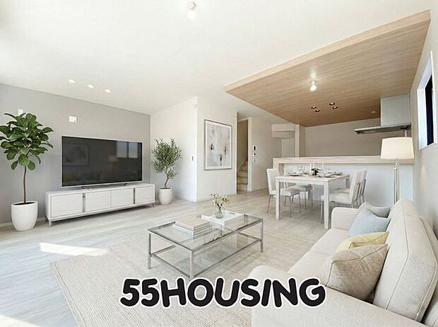 家具はCGで合成しています