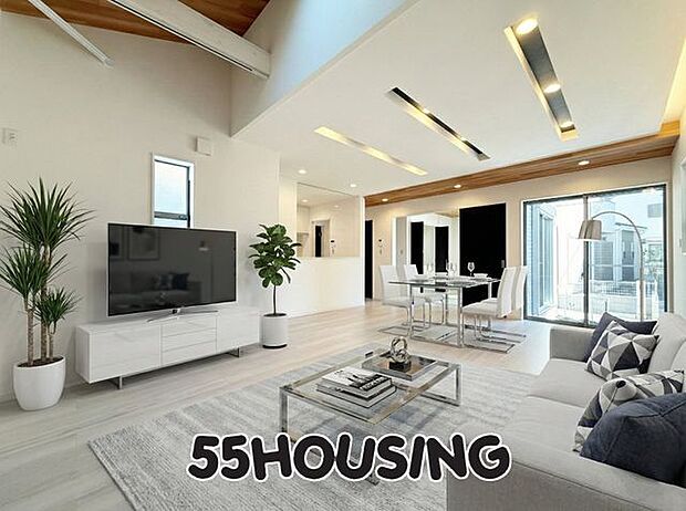 家具はCGで合成しています