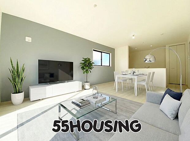 家具はCGで合成しています