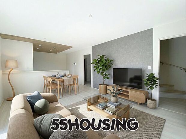 家具はCGで合成しています