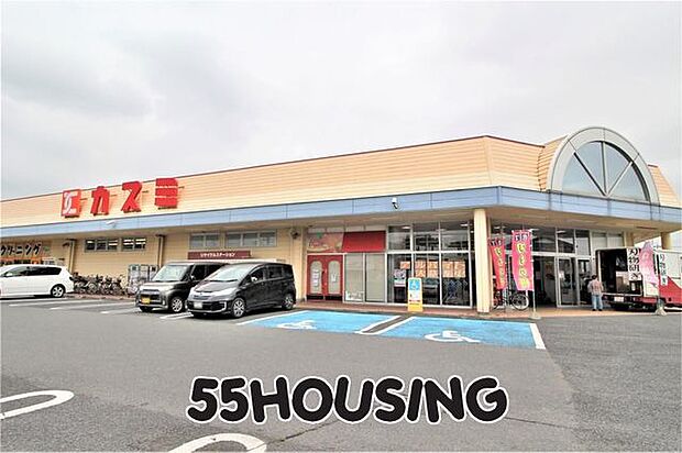 カスミ花崎店 徒歩5分。 350m