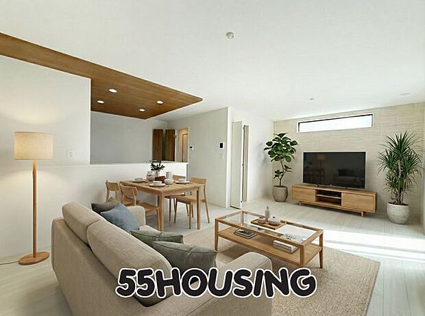 家具はCGで合成しています