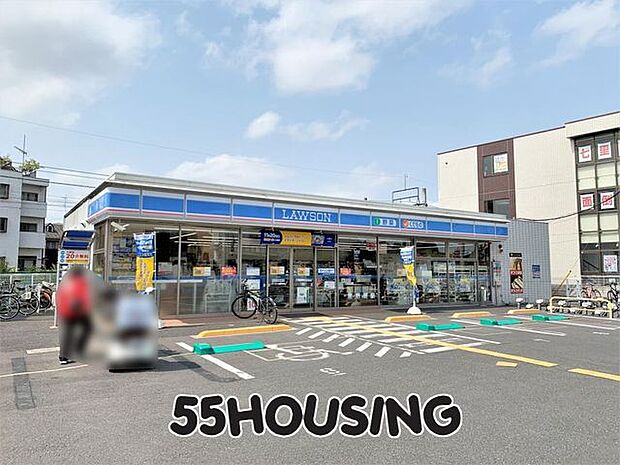 ローソン七里駅前店 徒歩3分。 210m