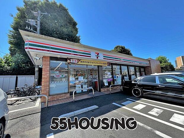 セブンイレブン川口赤山店 徒歩9分。 650m