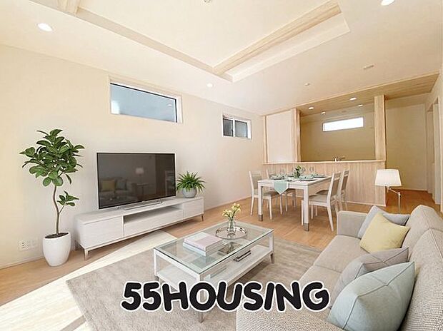 家具はCGで合成しています