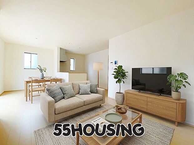 家具はCGで合成しています