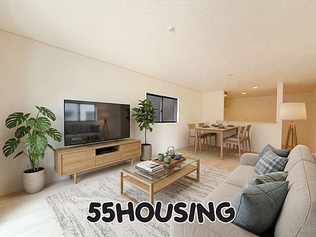 家具はCGで合成しています