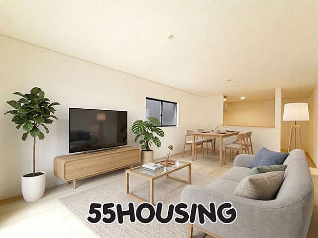 家具はCGで合成しています