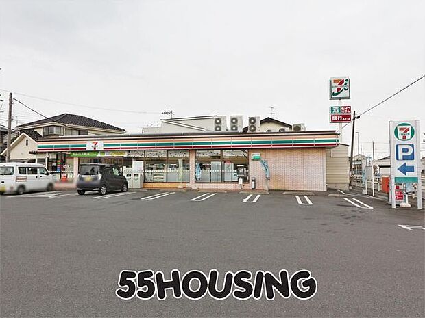 セブンイレブンさいたま二ツ宮店 徒歩8分。 570m