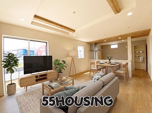 家具はCGで合成しています