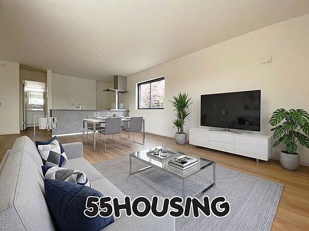 家具はCGで合成しています