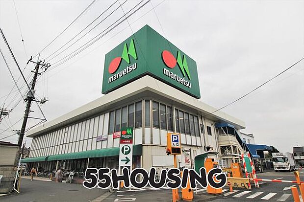 マルエツ一の割店 徒歩11分。 850m