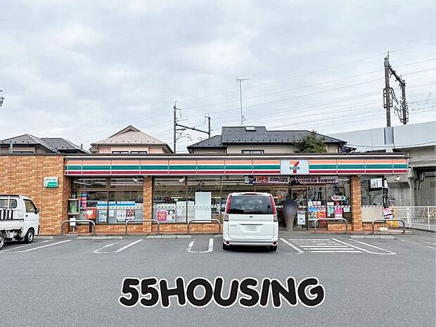 セブンイレブン白岡西5丁目店 徒歩11分。 870m