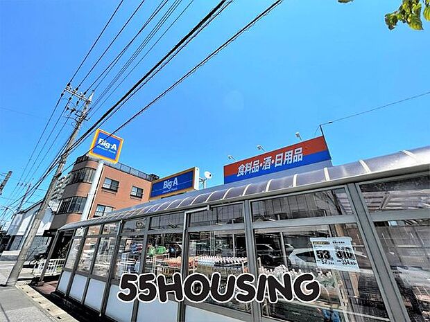 ビッグ・エー川口安行店 徒歩3分。 220m