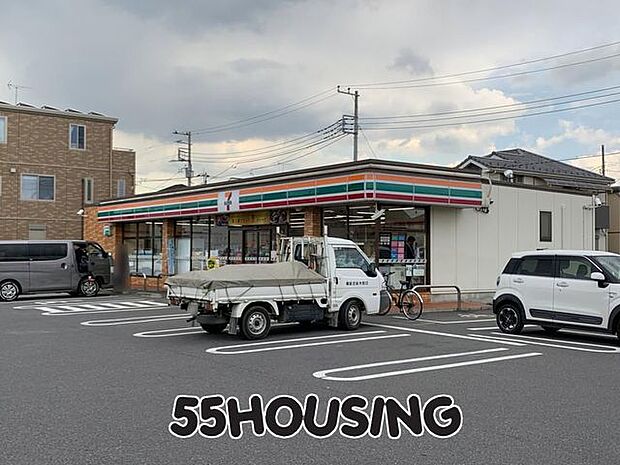 セブンイレブン上尾西門前店 徒歩3分。 220m