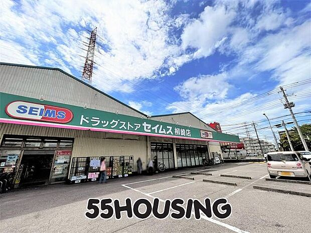 ドラッグセイムス柳崎店 徒歩12分。 900m