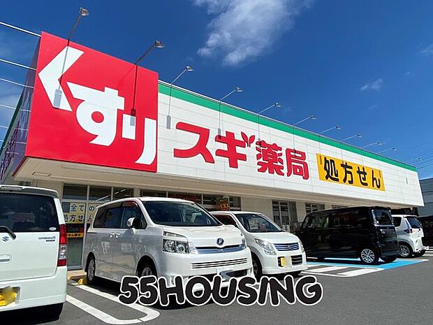 スギ薬局岩槻店 徒歩7分。 520m