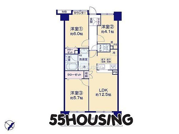 間取り：311002409561