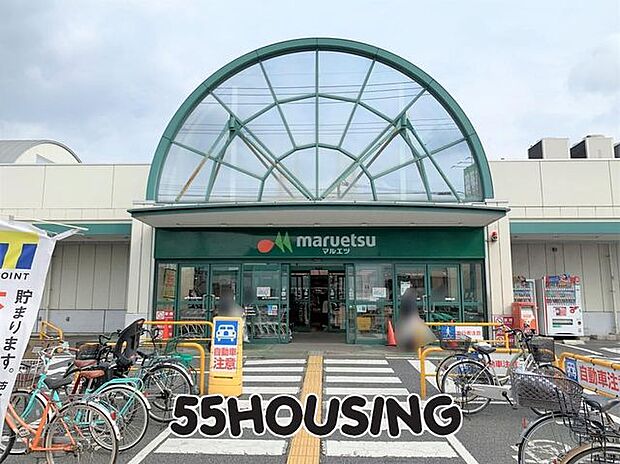 マルエツ蓮田椿山店 徒歩7分。 500m