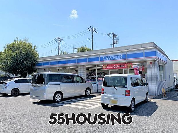ローソンさいたま深作店 徒歩8分。 600m