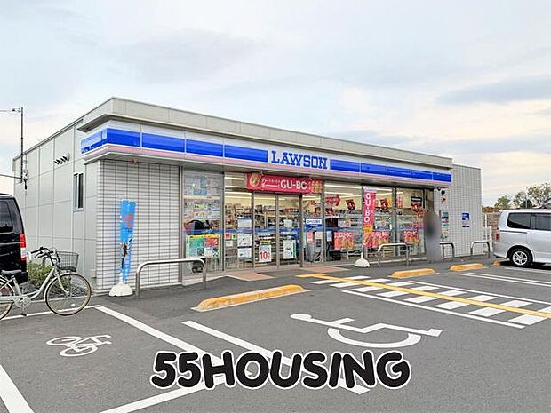 ローソン蓮田貝塚店 徒歩7分。 550m