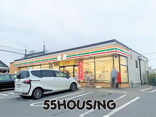 セブンイレブン岩槻本丸店 徒歩5分。 350m