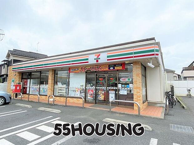 セブンイレブン庄和西金野井店 徒歩7分。 500m